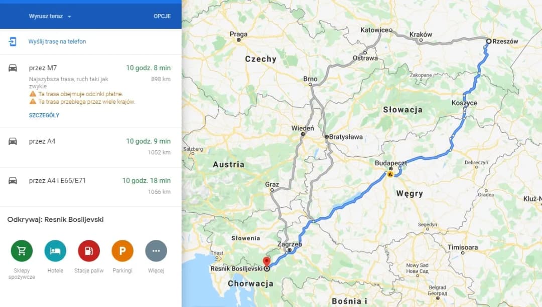 Najlepsza trasa do Chorwacji z Warszawy - uniknij wysokich kosztów podróży