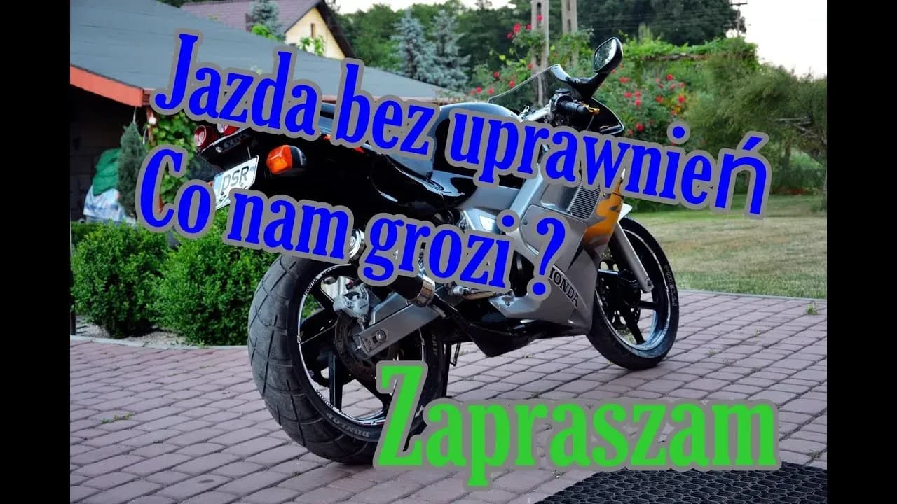 Co grozi za jazdę motorowerem bez uprawnień? Sprawdź kary i konsekwencje